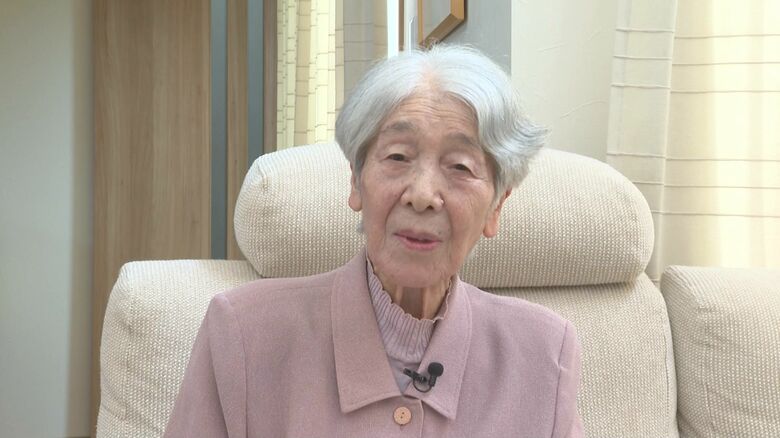 倉吉市在住の中井孝子さん（91）