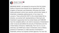 トランプ大統領「アメリカにとって夢がかなった」　グリーンランド安全保障“恒久管理”で合意　北極圏で中国・ロシアけん制強化へ