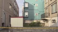 【アパート火災で意識不明】40～50代とみられる男性1人搬送…火元の部屋の住人か「煙がバーッと入ってきて警報装置がワーッと鳴った」近隣住民も騒然〈北海道江別市〉