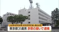 60代女性から878万円だまし取った疑いで東京の30代男逮捕・太陽光パネルの権利譲渡めぐるうそ　山形
