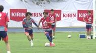 サッカーワールドカップ　日本代表メキシコで合宿　鎌田選手「しっかり慣れていかないと」　気温27度で“暑さ”対策