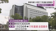 大阪のＤＶ対応件数　11年連続で全国最多