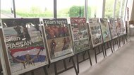 東京オリンピック・ホストタウンとして迎えた各国との交流の軌跡を展示<福島県郡山市>