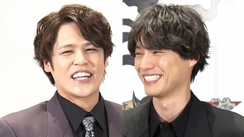 福士蒼汰&宮野真守は“相思相愛”?念願の共演で仲良し会見 「マモちゃん」のかわいいところを暴露