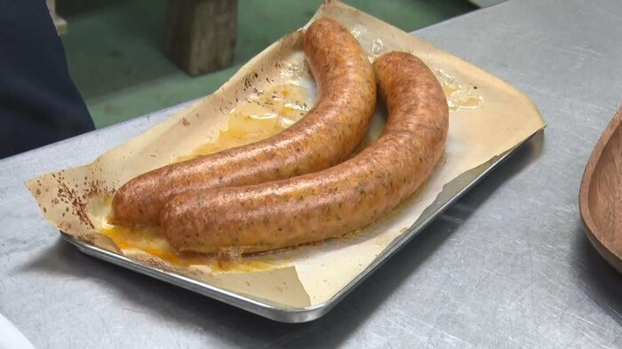 フランス仕込みの自家製ソーセージ