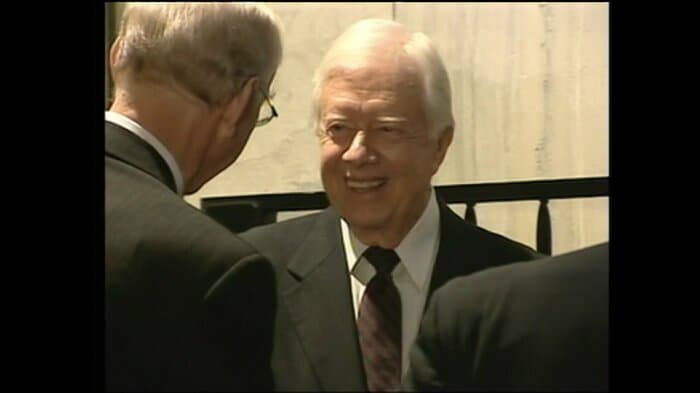 カーター元大統領は2002年にノーベル平和賞を受賞