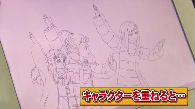 複数のキャラクターを加えて完成したカット