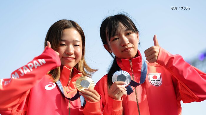 吉沢恋選手(写真左)と、赤間凛音選手(写真右)
