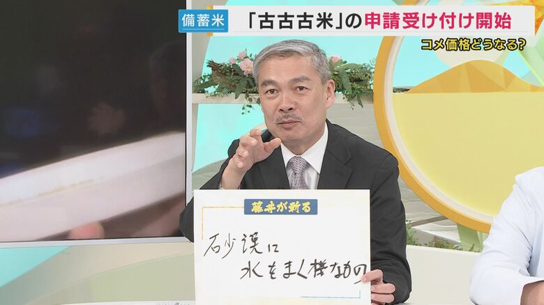 「砂漠に水をまくようなもの」　『備蓄米政策』に藤井教授「選挙が終わる頃には価格戻る可能性高い」｜FNNプライムオンライン