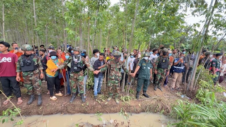 タイ・カンボジア国境で小競り合い28人負傷　7月に両国が軍事衝突　停戦後も緊張状態続く｜FNNプライムオンライン