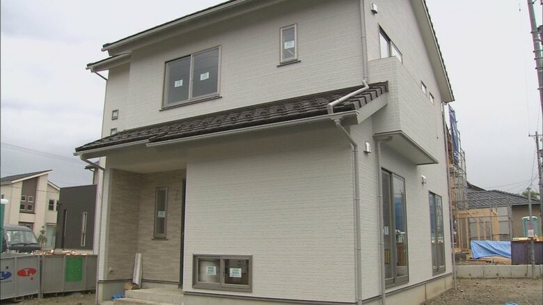 富山県の住宅着工戸数が大幅減少、初めて4千戸下回り過去最少に　建設資材の高騰など影響｜FNNプライムオンライン