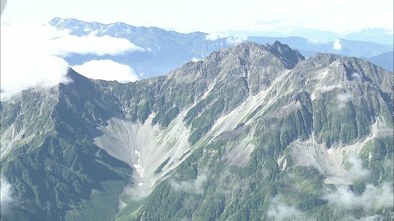 北アルプス奥穂高岳で滑落か　山梨県の33歳男性が死亡　GW中、山岳遭難相次ぐ｜FNNプライムオンライン