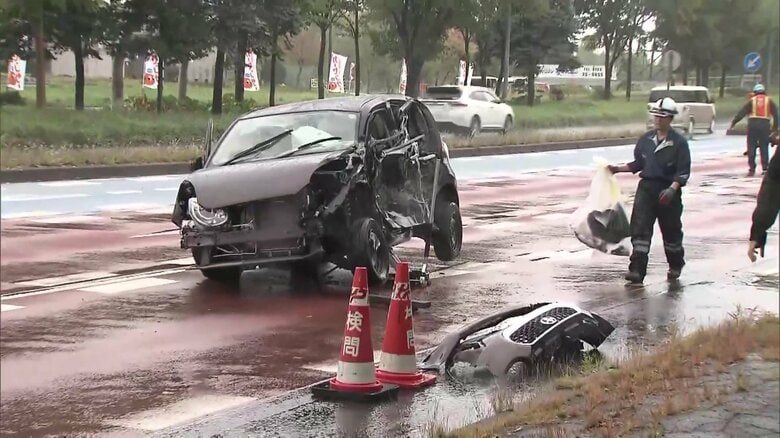 10台絡む事故で逃げた運転手か？工場に侵入容疑で33歳男を逮捕…車奪い逃走の疑いも　北海道・恵庭市｜FNNプライムオンライン