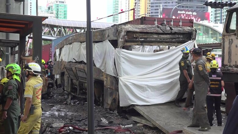 「逃げ場ない踏切で渋滞」8人死亡バンコク踏切事故で問われるタイの交通事情 列車運転士に薬物反応や無免許疑惑も|FNNプライムオンライン