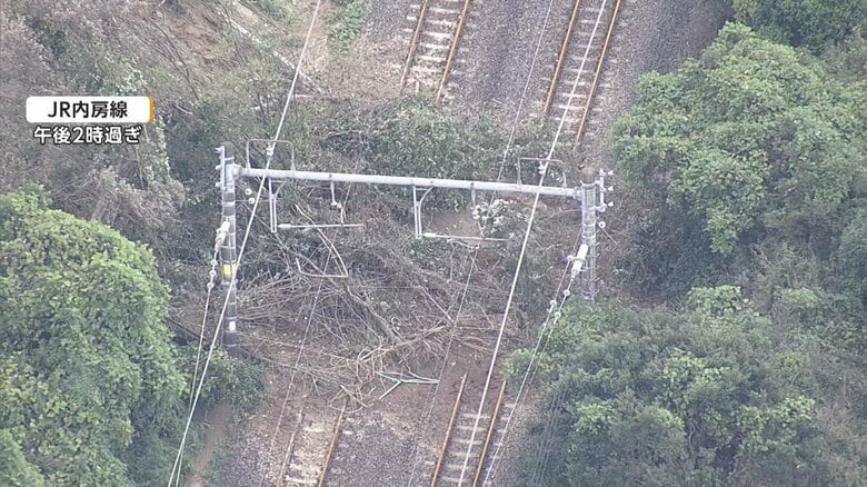 台風25号被害から1カ月　千葉県では道路・鉄道への影響続く　36世帯76人が現在も避難生活　影響長期化に懸念も｜FNNプライムオンライン