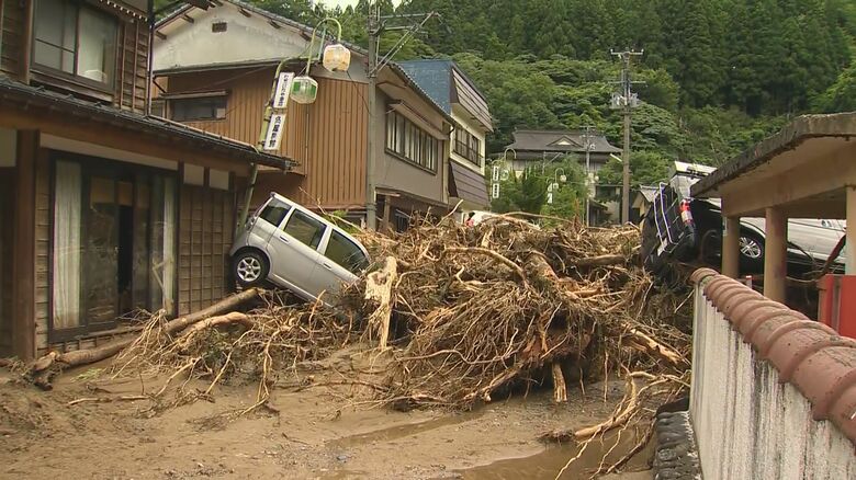 被害を受けた新潟県関川村