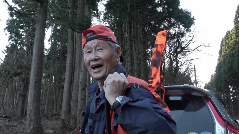 福井県猟友会勝山支部の会長、上弥吉さん（76）