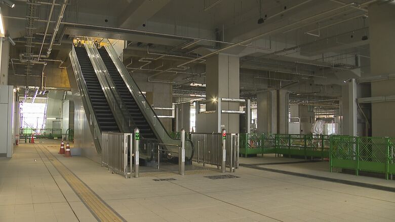 南北つなぐ通路