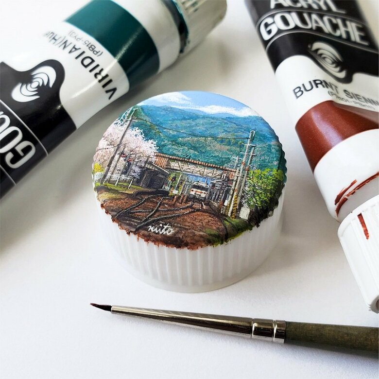 大変だったという「岐阜の中川辺駅」