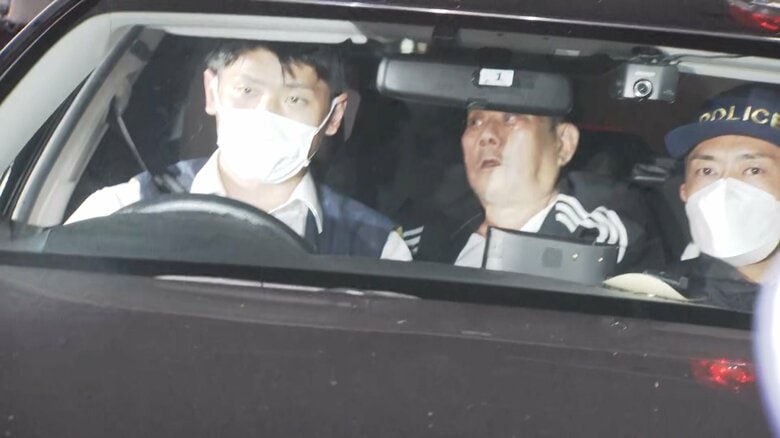 緊急逮捕された鈴木常雄容疑者（87）