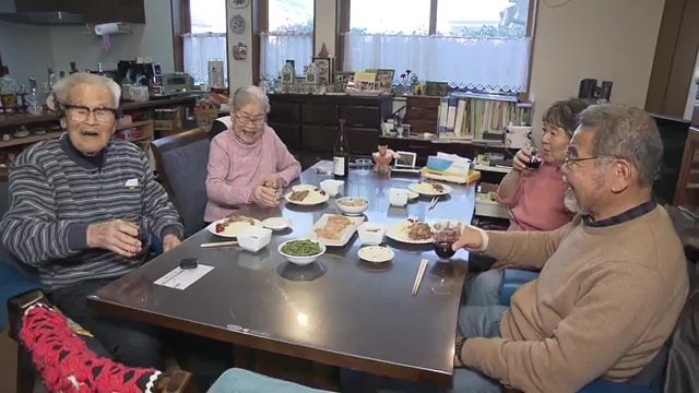 福島県郡山市の佐々木さん一家