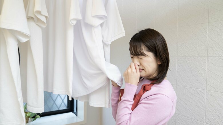 生乾き臭の原因は雑菌（画像はイメージ）