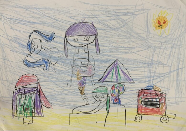 次女さんの絵（1）