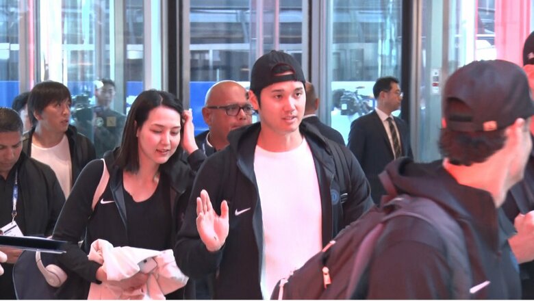 ソウル市内のホテルに到着した際の様子（3月15日）