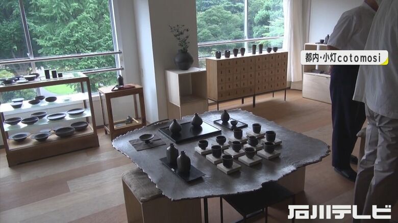 東京で開かれた篠原敬さんの個展