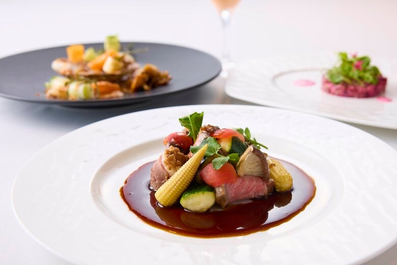 オプションで専属シェフによるスペシャルディナーの提供も（提供：長崎スタジアムシティ）