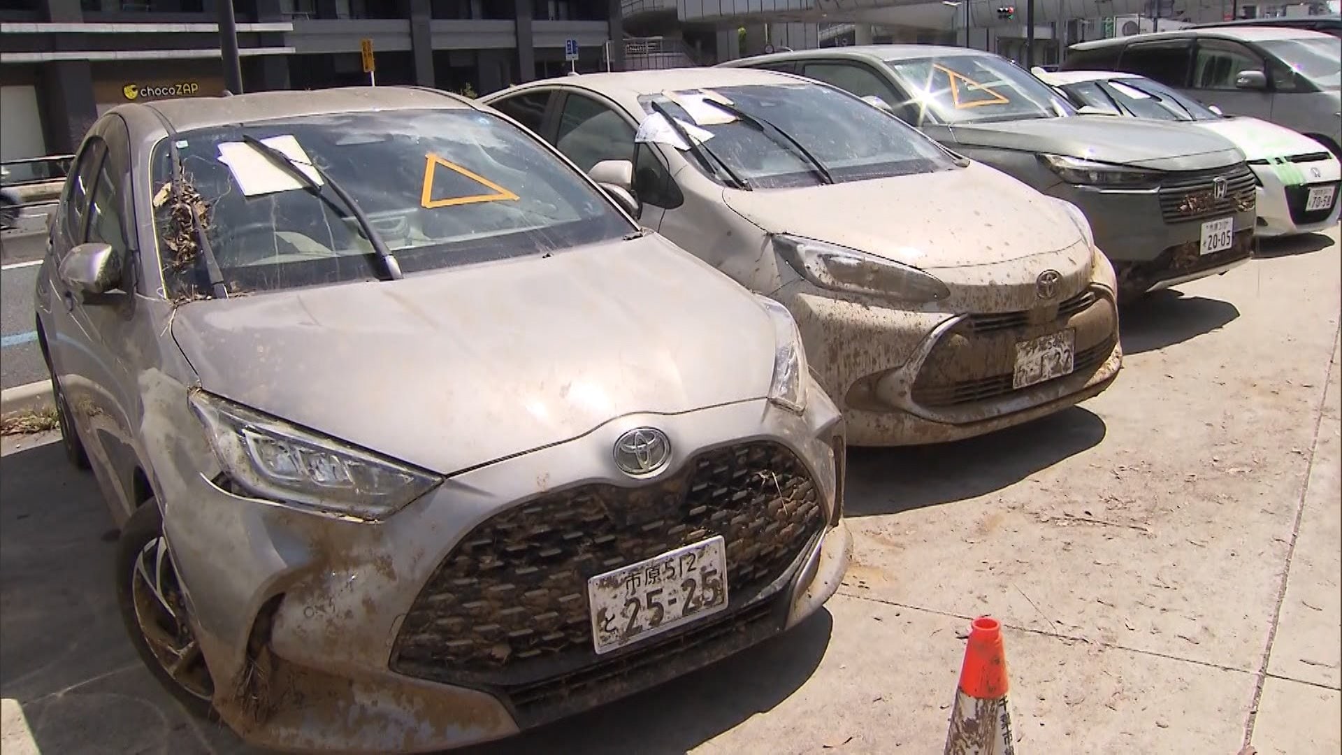 千葉豪雨で千葉市内に放置された約2500台の車両撤去ほぼ完了　今後も車両所有者の特定進める