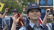 【よさこい】高知県警が51年ぶり演舞　「この地へ～」制服姿で披露