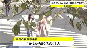 新たに41人が新型コロナウイルスに感染