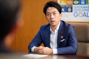 総理候補No.1から一転してバッシング 大臣として父として...小泉進次郎が今を語る