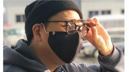 鯖江発「メガネのようにかける耳に優しいマスク」…メガネとの併用もOK！仕組みを聞いた