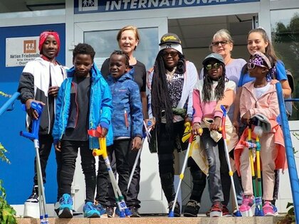 「核兵器は脅威」戦禍の子どもを医療支援するドイツ国際平和村の代表が広島で訴える