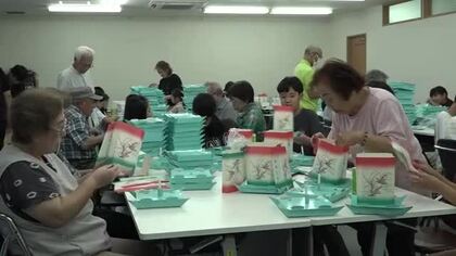 6000基の灯籠作りが始まる　8月22日に「永平寺町大燈籠ながし」　亡くなった人への思い込め「供養灯籠」組み立て