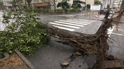 大型で非常に強い台風13号　離れた場所にも“影響”、列島各地でゲリラ雷雨　被災地熊本も警戒　15号は週明けにも東北地方に上陸か