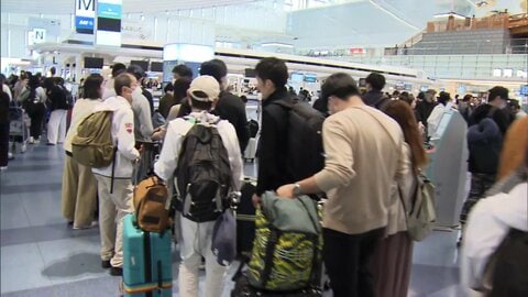 “最大12連休”GWに突入！ 出国ラッシュに赤ちゃん相撲も　早くも名所は混雑 空から見た観光地のにぎわい