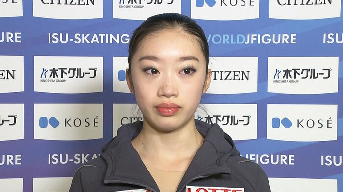 ショートでは「悔しい演技になった」と振り返る岡田