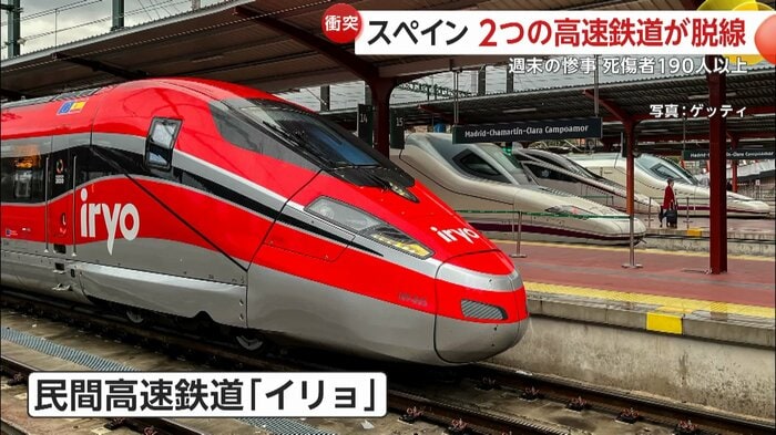 事故を起こした民間高速鉄道「イリョ」