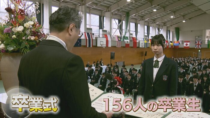 開星高校　卒業式