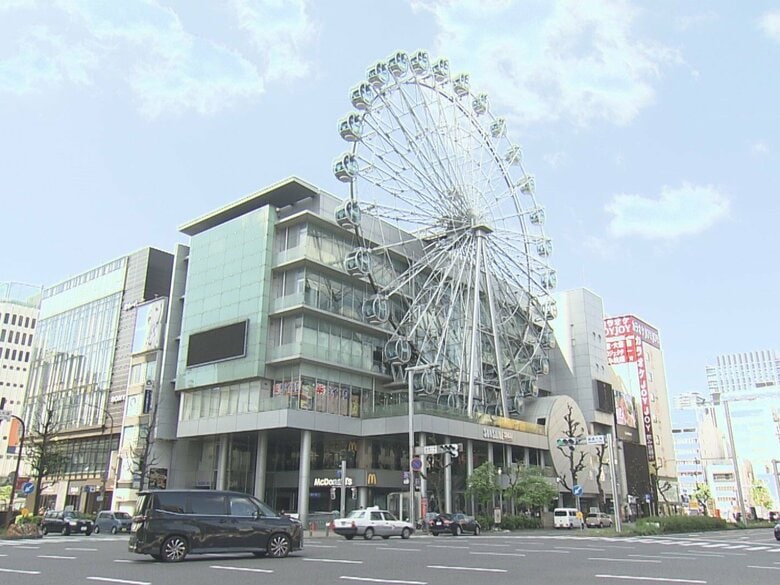 名古屋中心部の商業施設「サンシャインサカエ」をヨドバシHDが取得 再開発相次ぐ栄エリアでの事業拡大を検討か｜FNNプライムオンライン