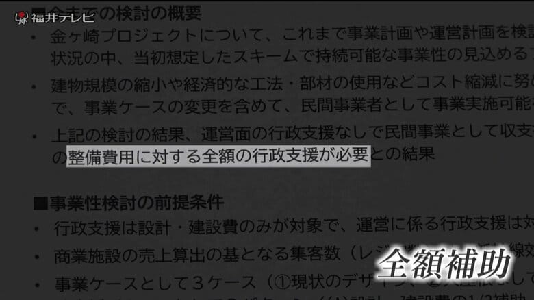 いつの間にか行政の「全額補助」が前提に