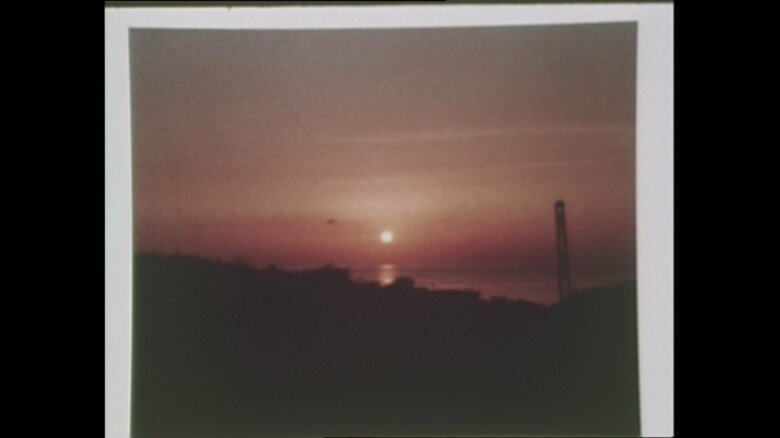 陛下が撮影した「能登の落日」　1975年8月