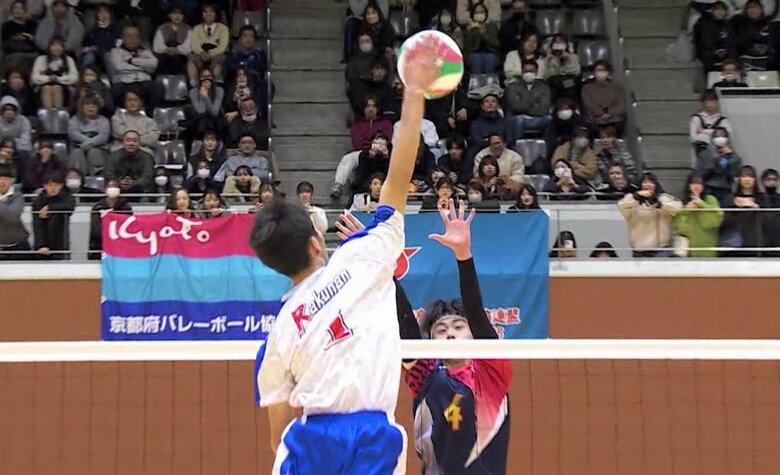 中上選手「武器は高さとバックアタック」