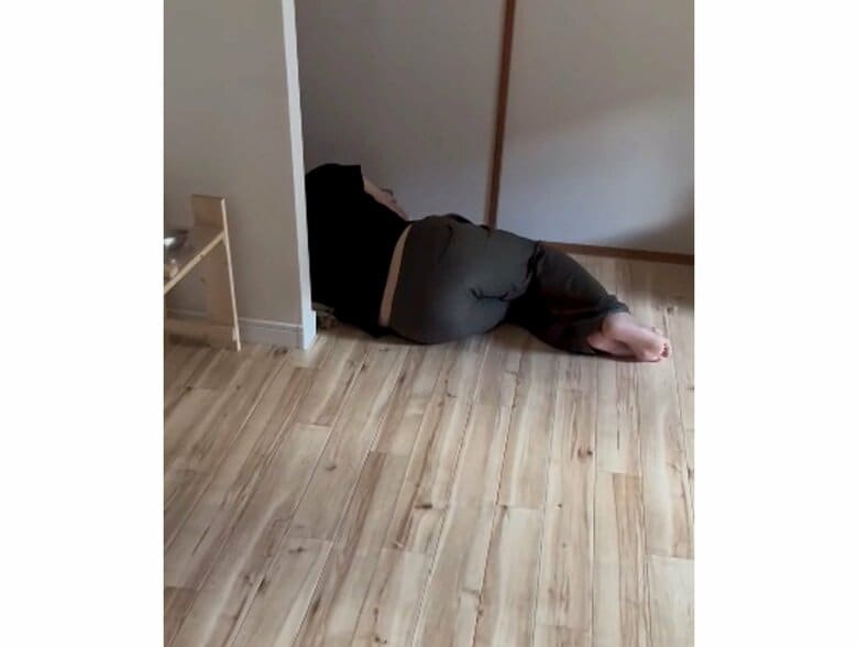 部屋の隅でイチャイチャ（提供：キャプテン・レゴシさん）