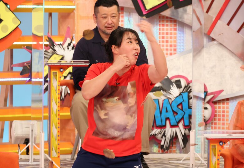 「はじめの一歩」の名シーンに入江聖奈選手も挑戦