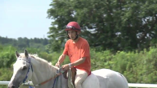 しばらくぶりの乗馬でも身体が覚えている