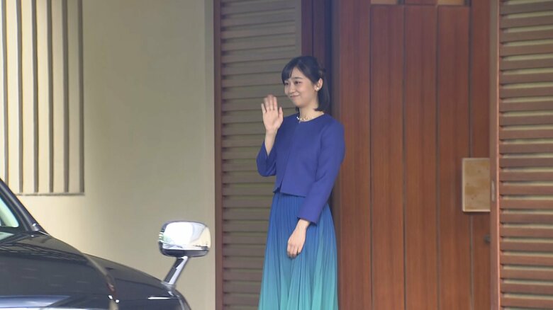 佳子さまが秋篠宮ご夫妻をお見送り　9月20日